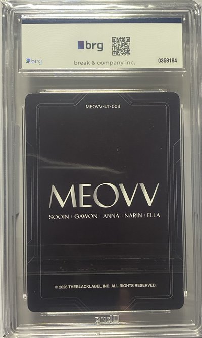 MEOVV TELECA 團體收藏卡 LT-004 