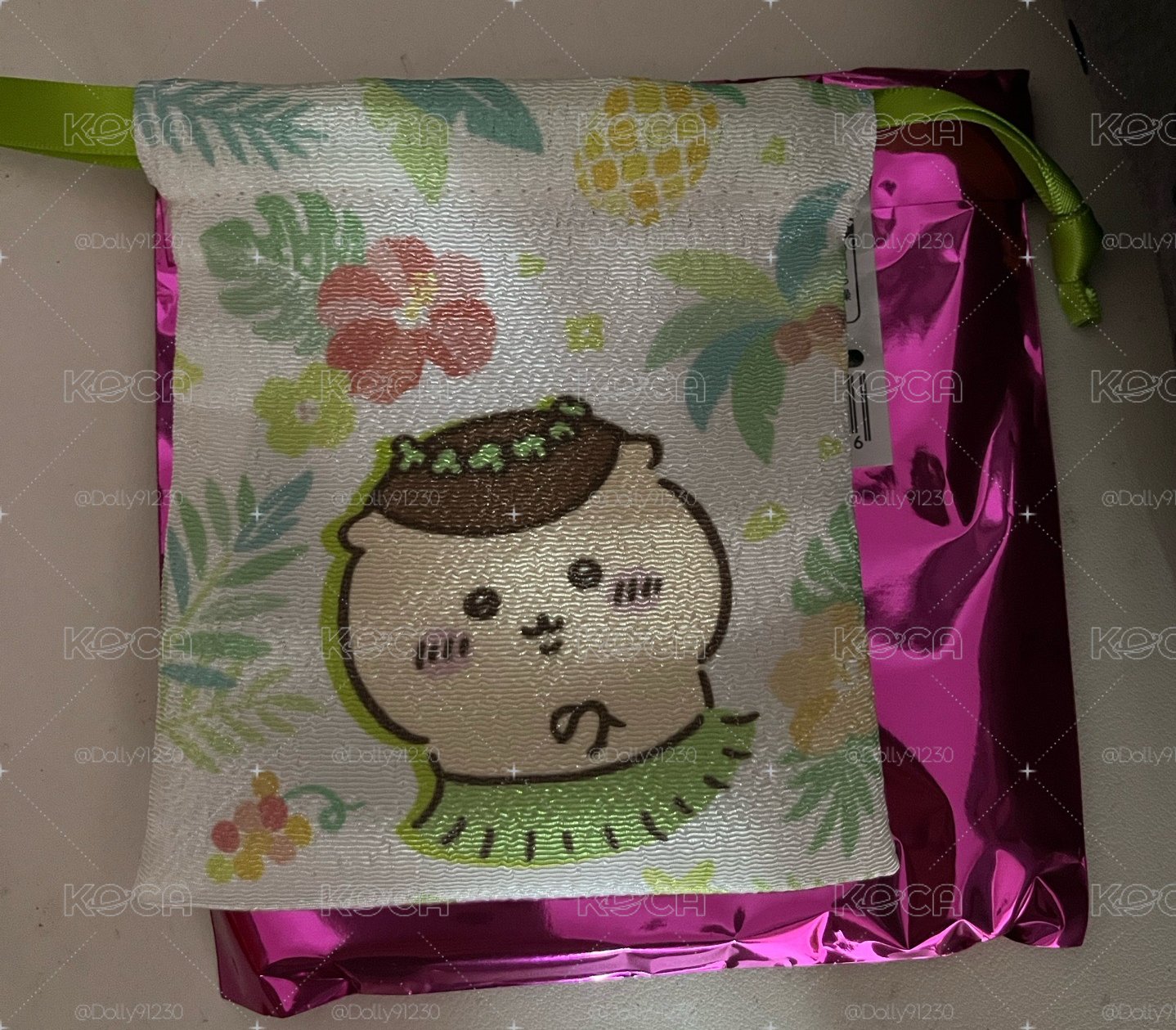 吉伊卡哇 人魚島的秘密 束口袋
