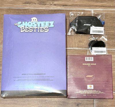 ATEEZ 7期會員禮送GH1中單封+六週年一番賞星*2