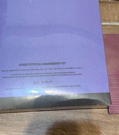 ATEEZ 7期會員禮送GH1中單封+六週年一番賞星*2