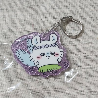 小桃 吊飾 閃粉壓克力