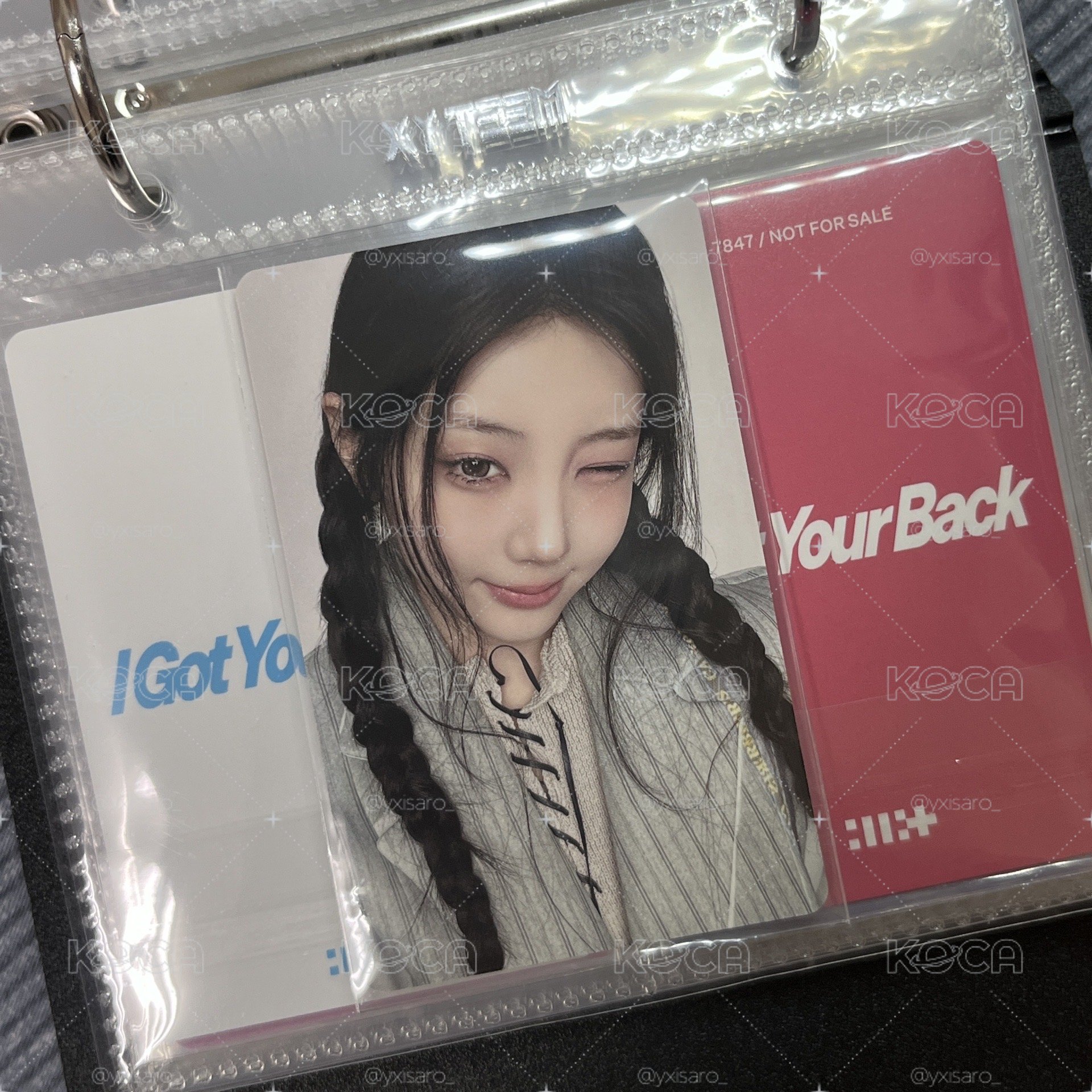 I got your back｜沅禧單封專卡