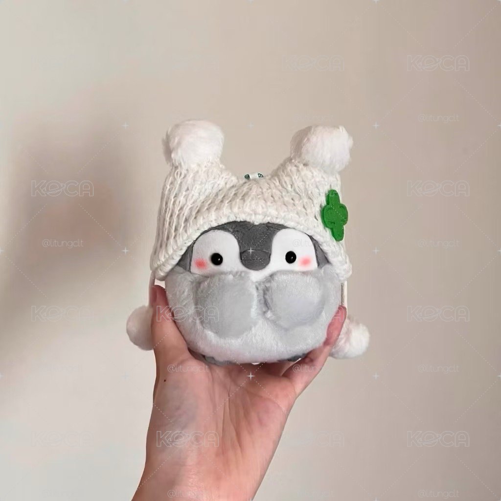 正能量企鵝 雪球毛帽 Koupenchan