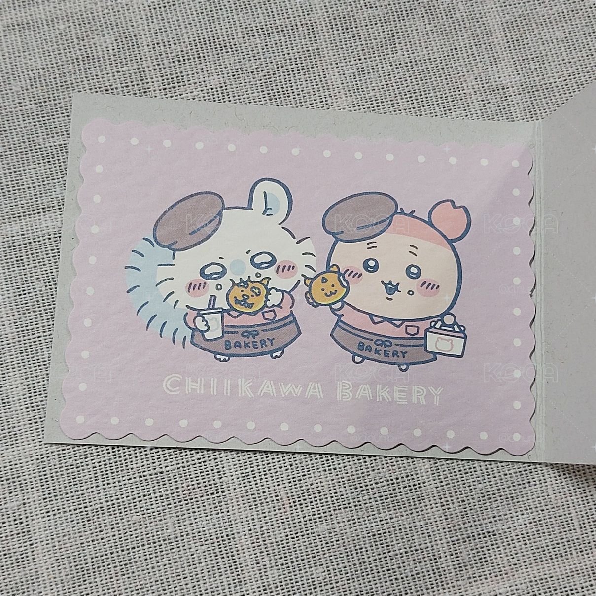 小桃古本屋 麵包店積分卡