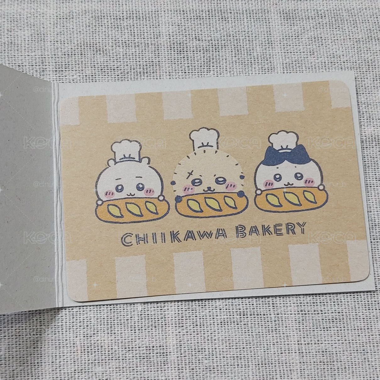 吉獺八 麵包店積分卡