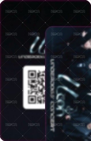 UCON 專輯卡 QR卡 背面