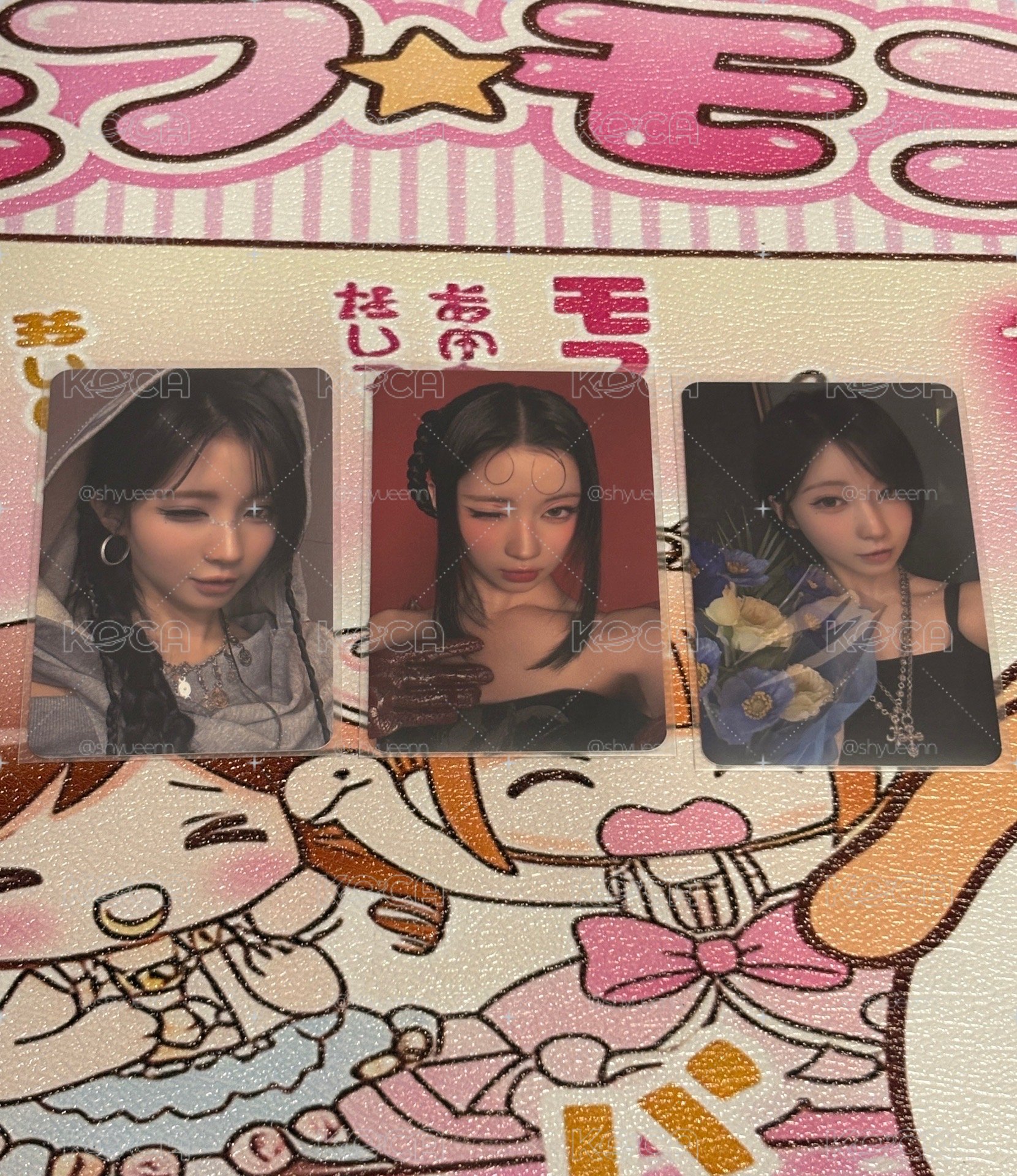 二週年YG角紅黑白特典各一張