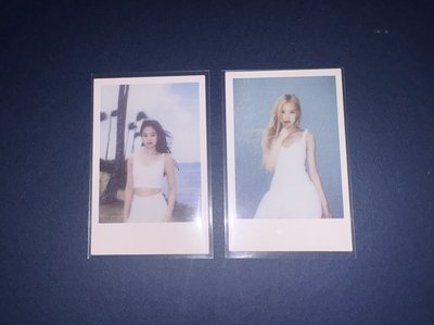 BLACKPINK JENNIE ROSÉ絕版娃娃 小卡盤 請詳閱賣場完整敘述