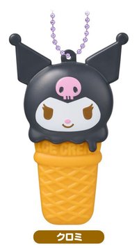 BANDAI 收納盒 冰淇淋造型收納盒吊飾食玩