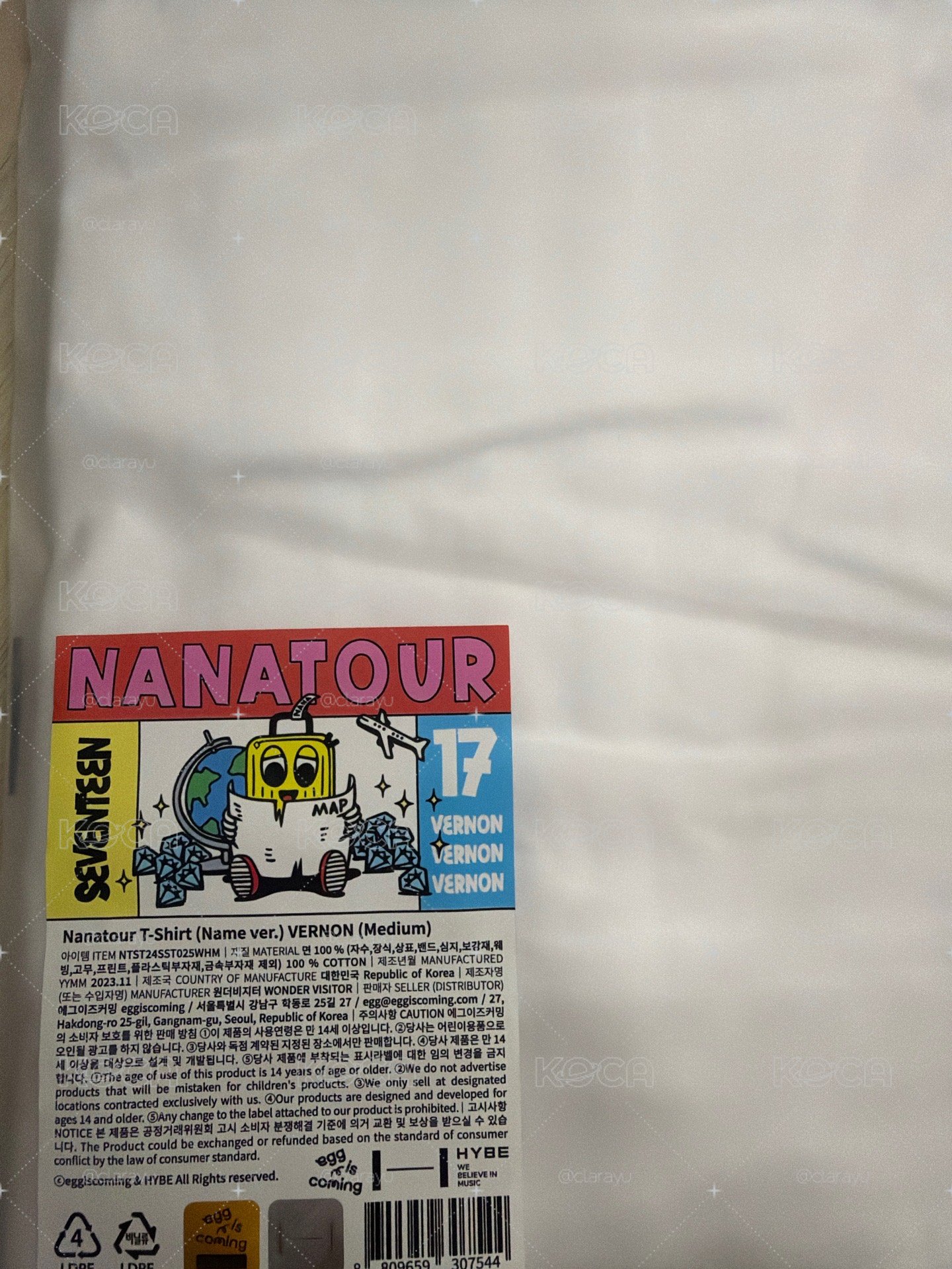 Nana tour 啵 姓名T m size全新未拆