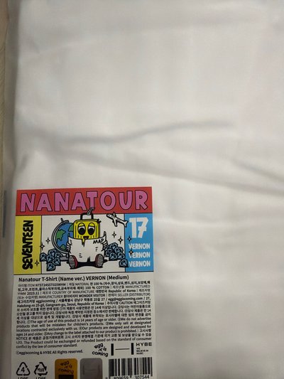 Nana tour 啵 姓名T m size全新未拆