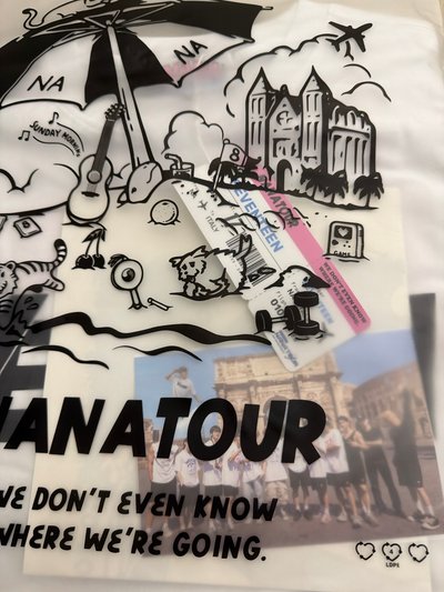 Nana tour 啵 姓名T m size全新未拆