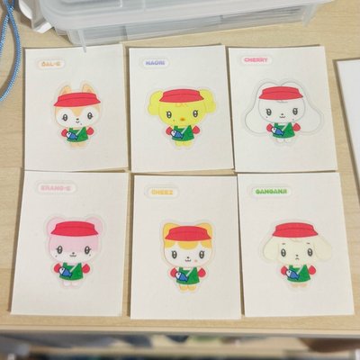 DIVE into MINIVE 釜山 貼紙 現貨