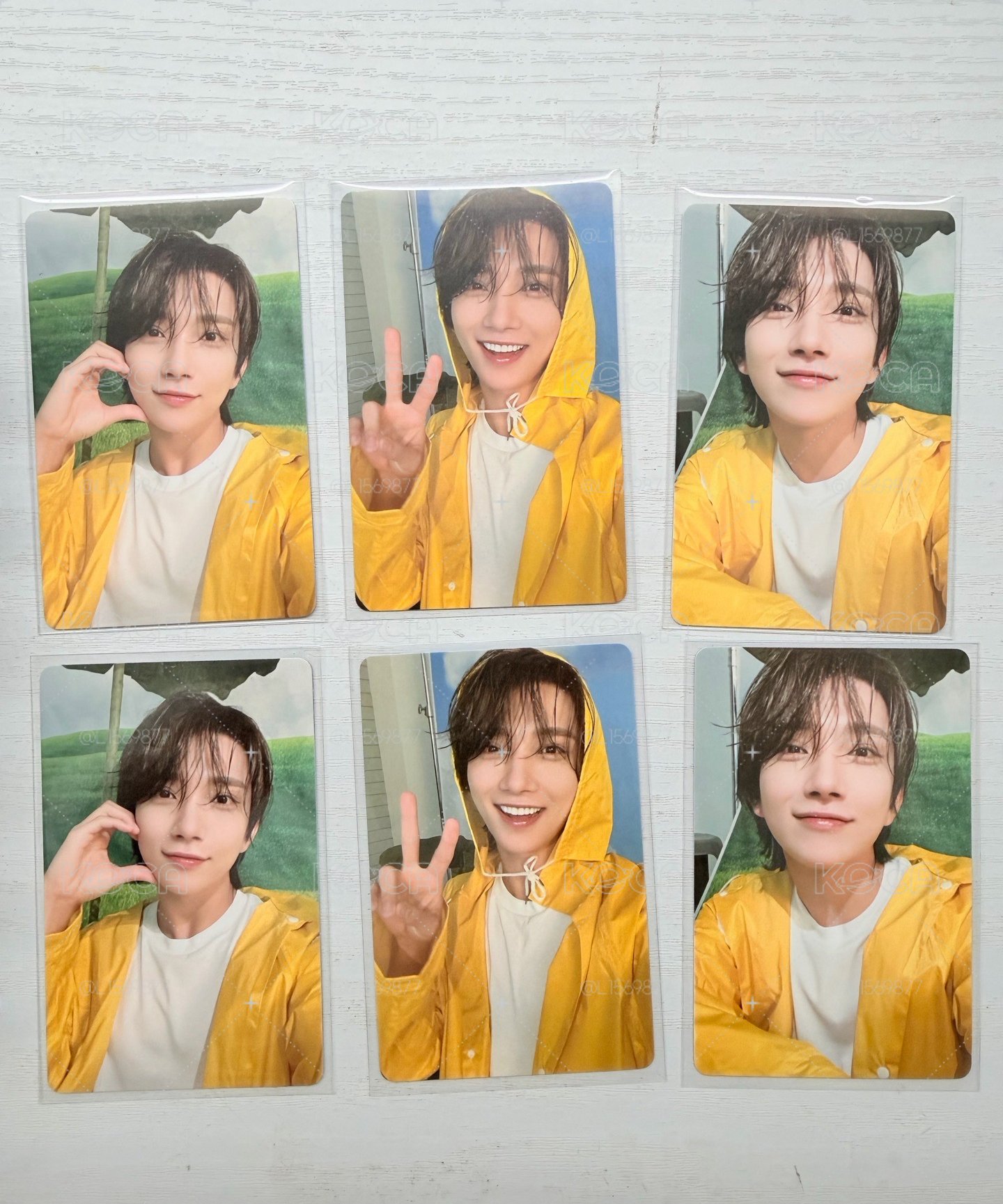洪知秀 迷11 克拉盤雨衣小卡