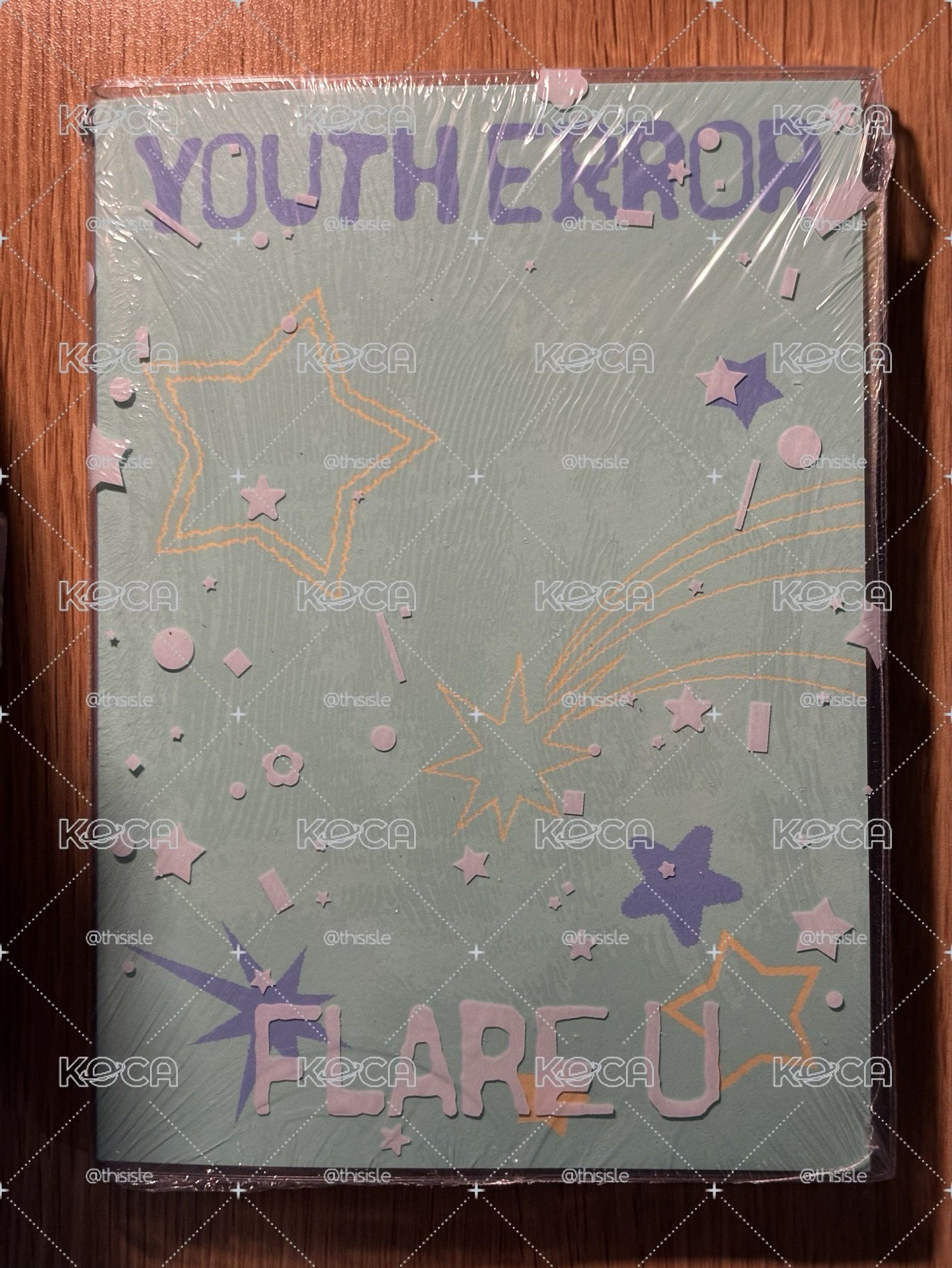 FLARE U YOUTH ERROR Diary ver. 專輯 全新未拆