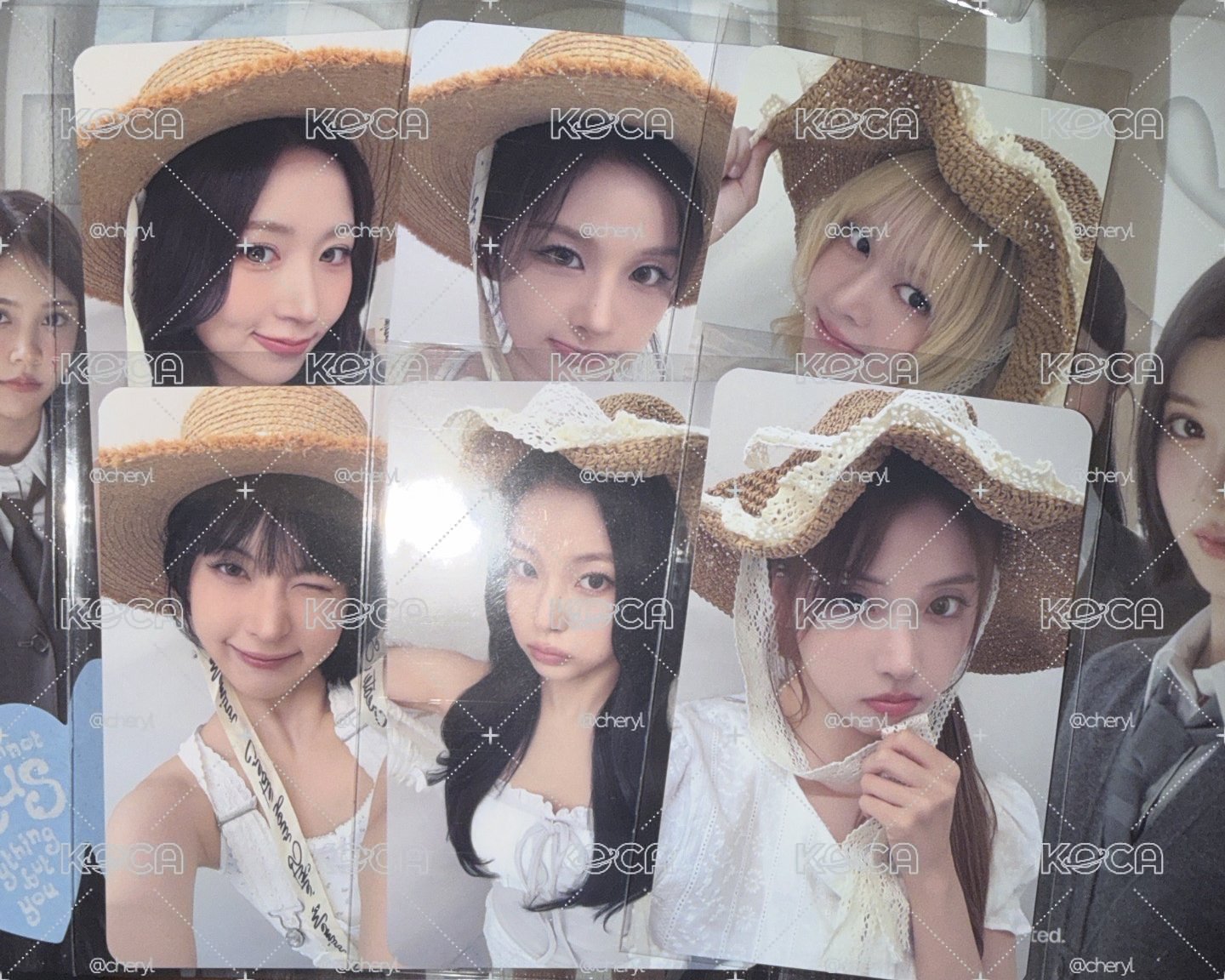 NMIXX 草帽一套