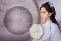 九重紫 徽章立牌 流沙磚