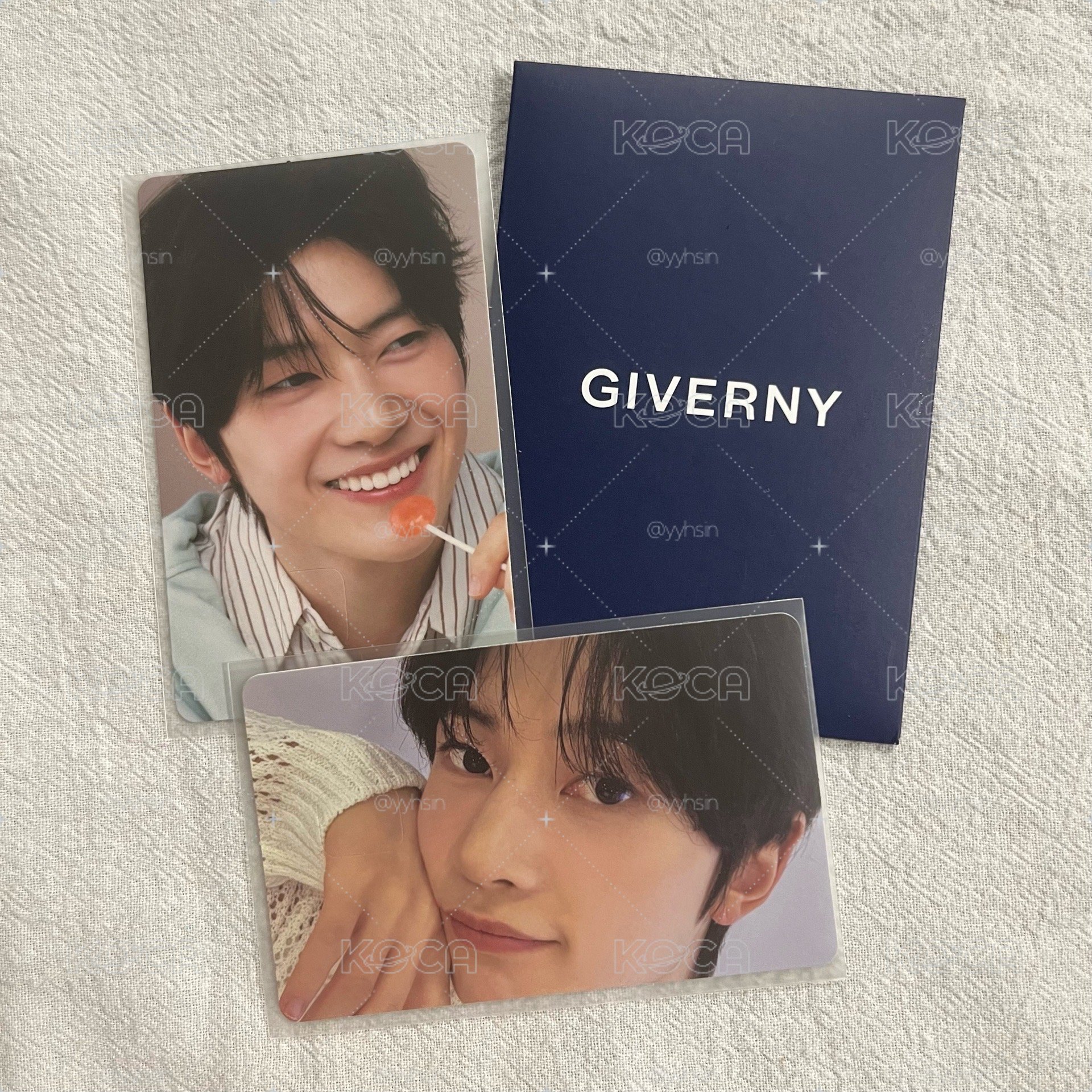 GIVERNY 代言卡貼 修