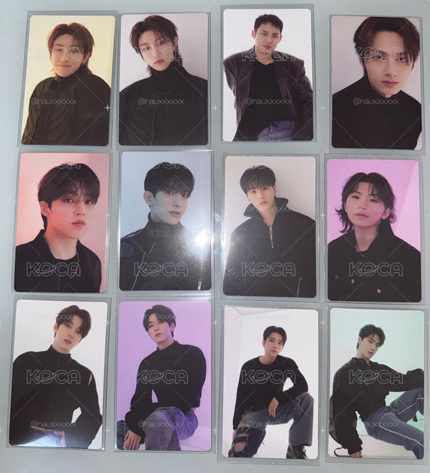 seventeen follow 演唱會小卡 盤出