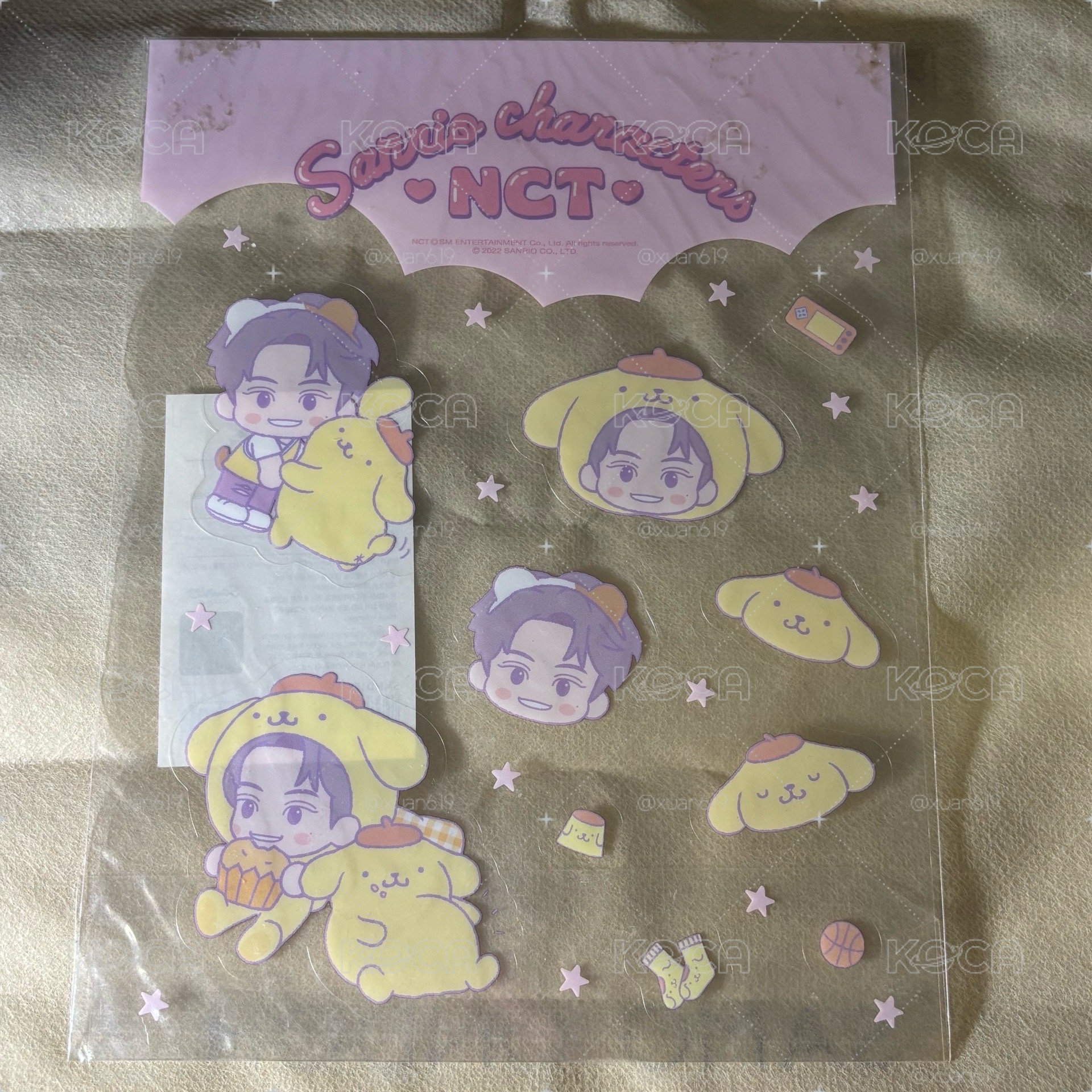 NCT貼紙系列