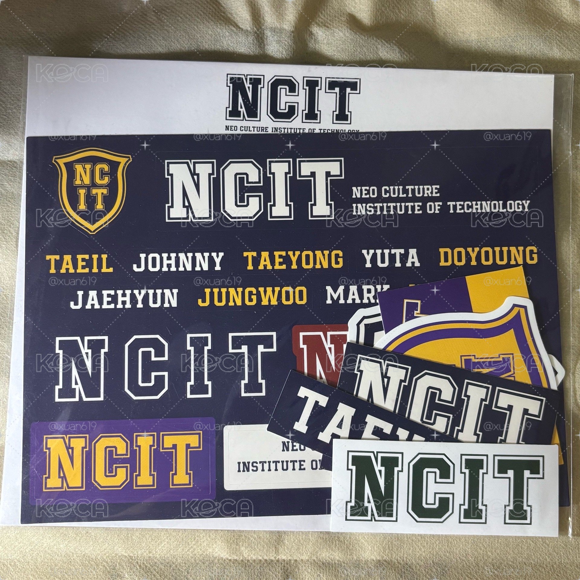 NCT貼紙系列