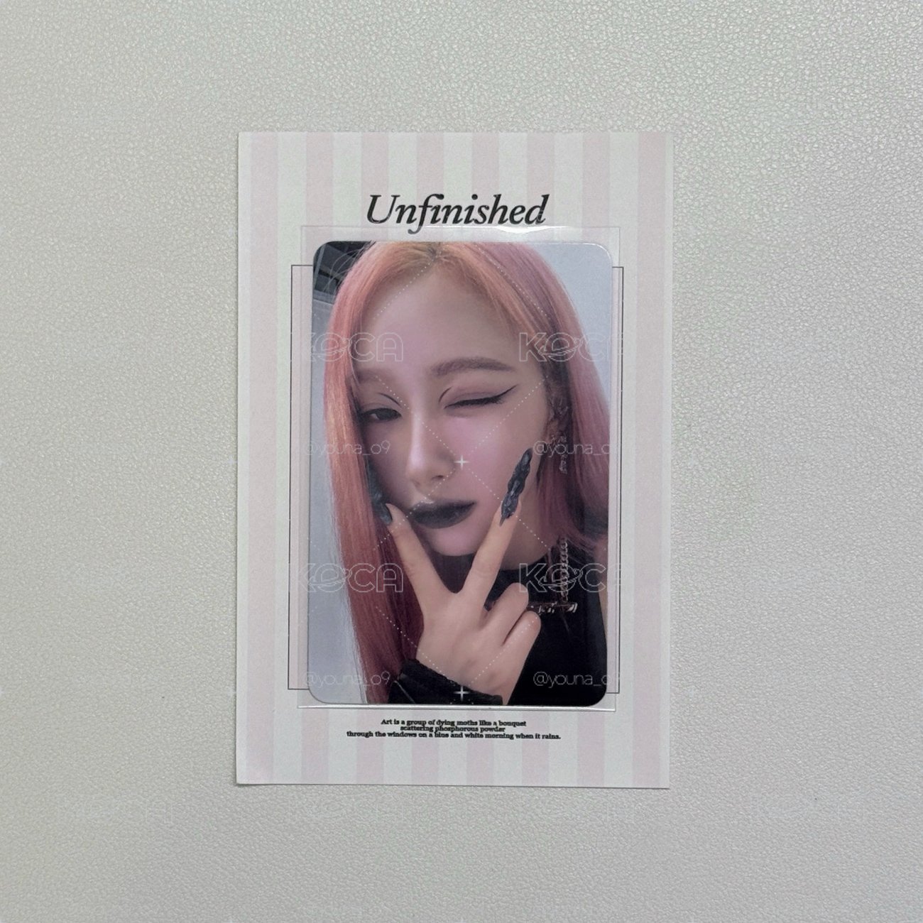 Giselle “𝚠𝚑𝚒𝚙𝚕𝚊𝚜𝚑” 專卡