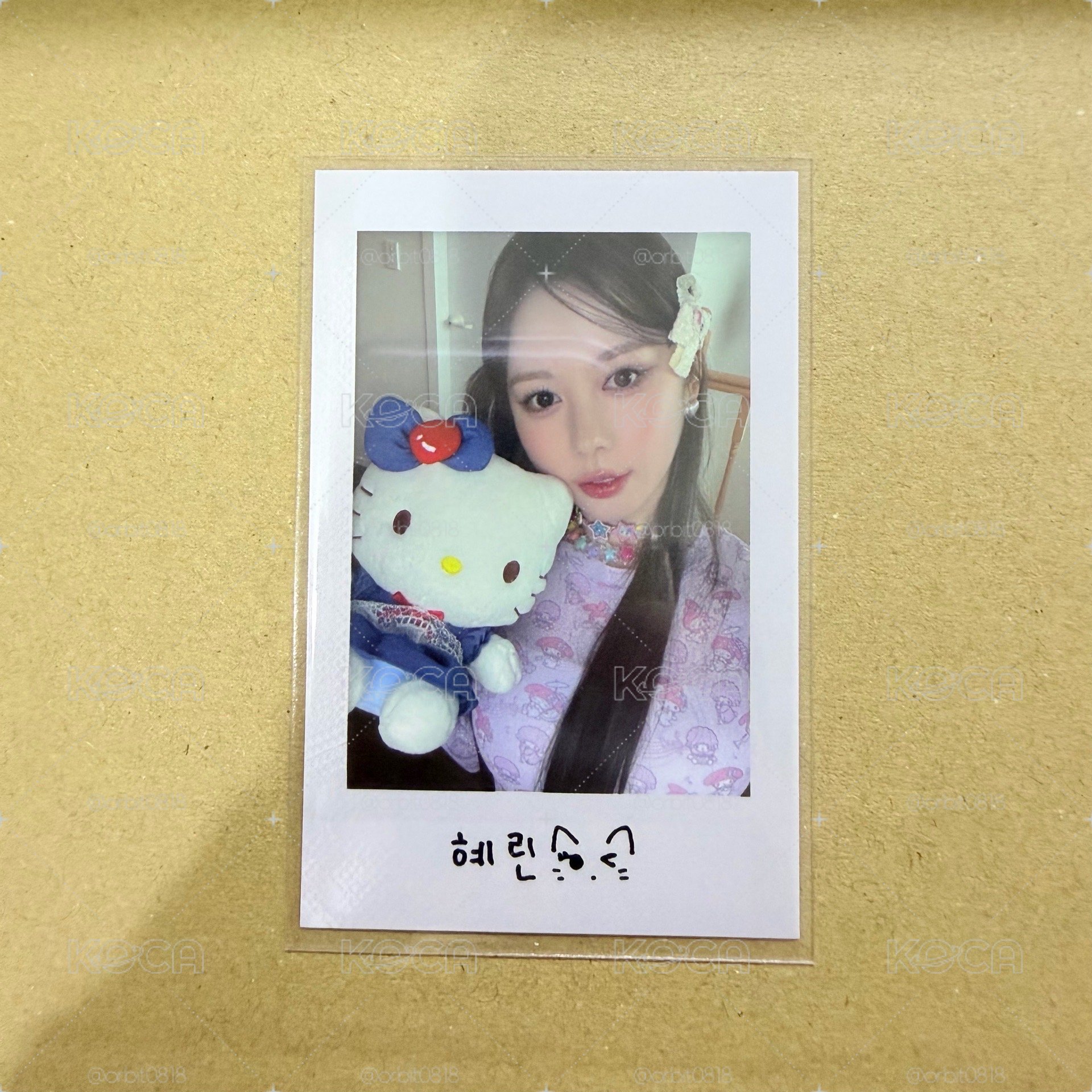 Hyerin msnz打歌卡