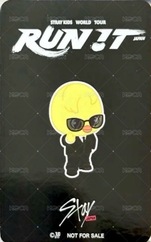4th 世巡 Fanclub 特典卡 GOLD 入場禮 背面