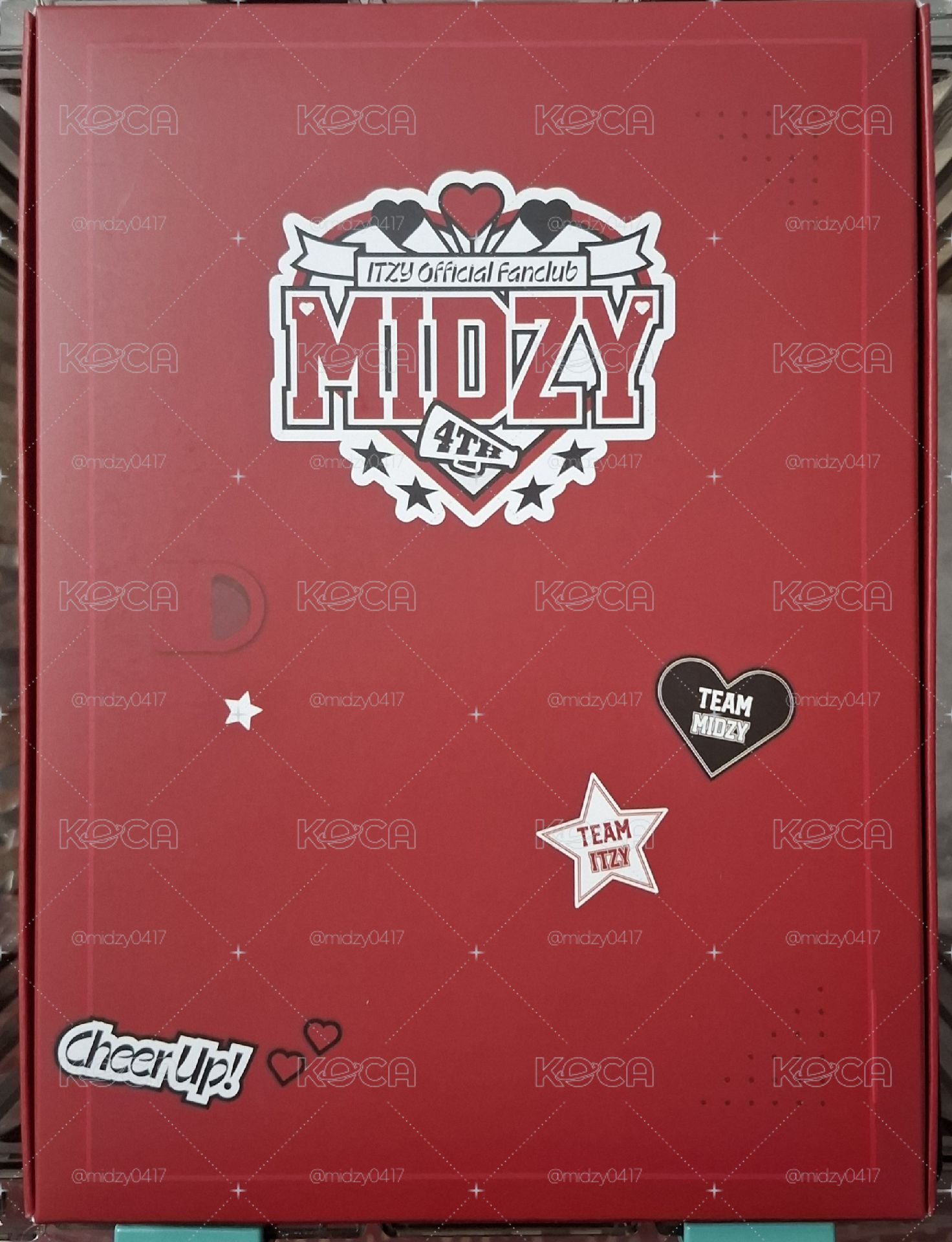 ITZY 四期會員禮 僅無會員卡