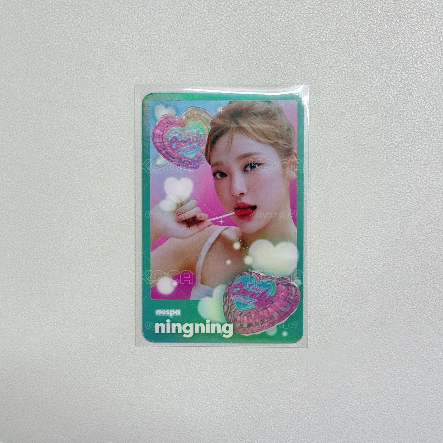 NingNing “白情” 隨機卡 閃卡