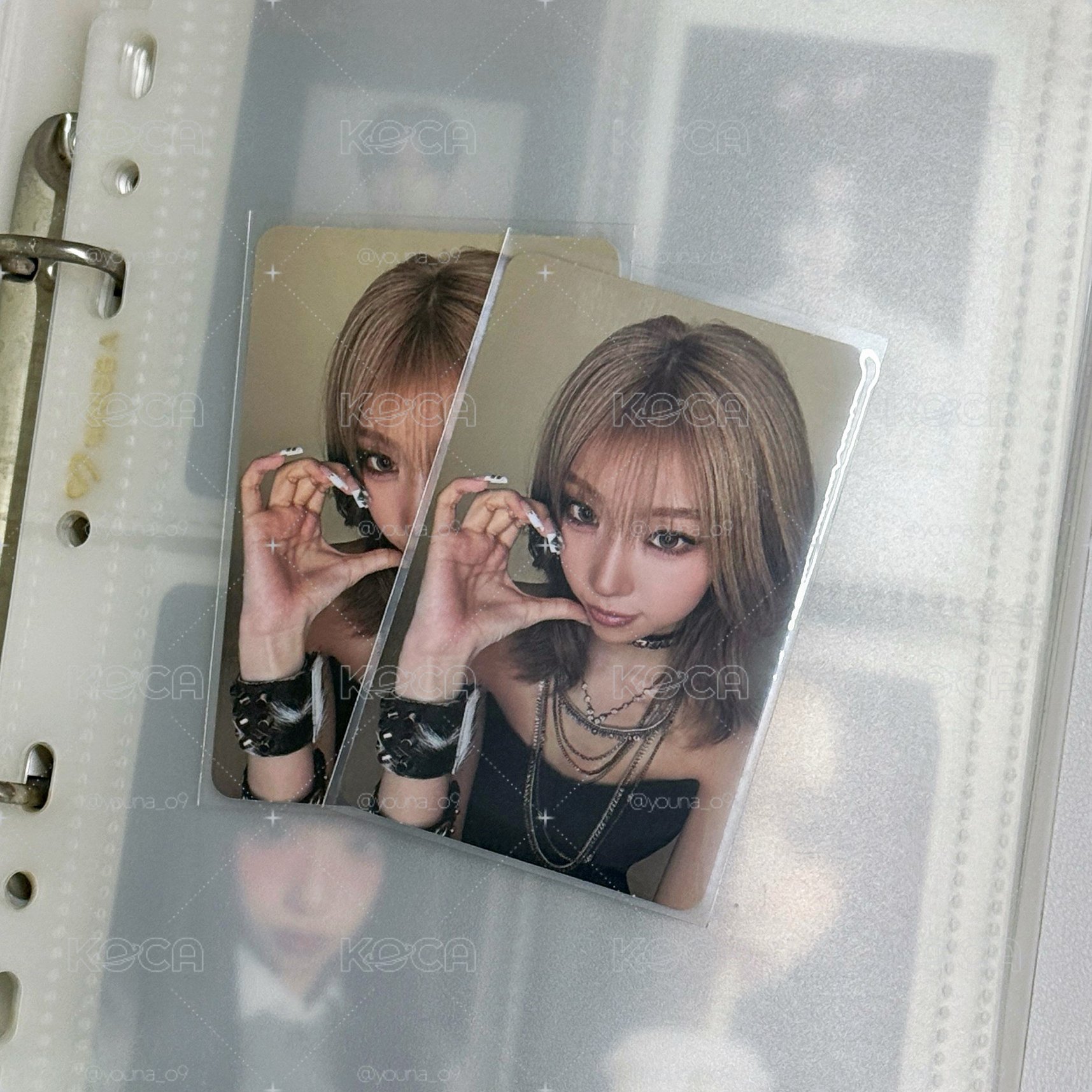 Jungeun “𝚜𝚎𝚝 𝚝𝚑𝚎 𝚝𝚎𝚖𝚙𝚘” 單封 專卡