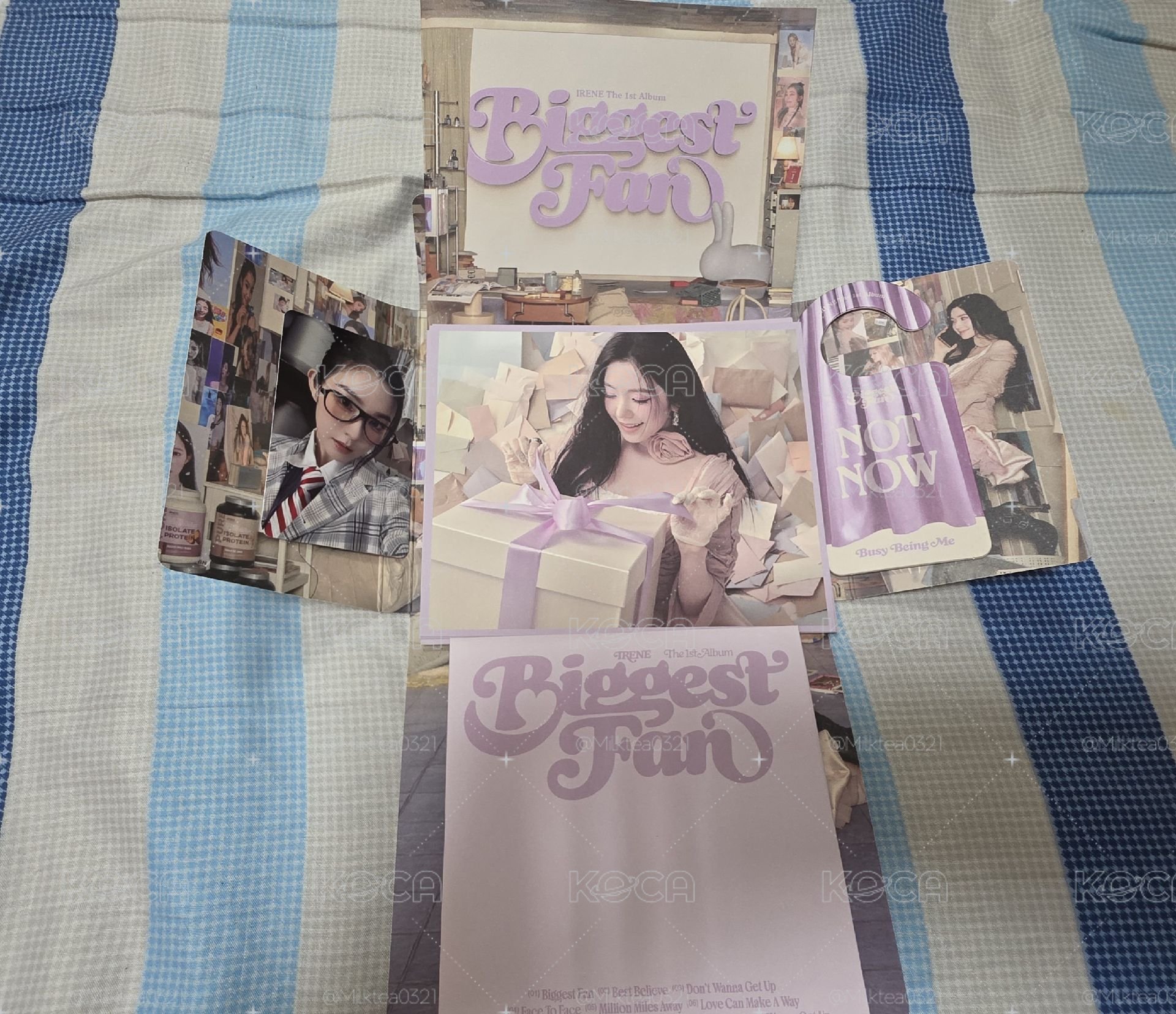 Irene 1st Album Biggest Fan compact version.
