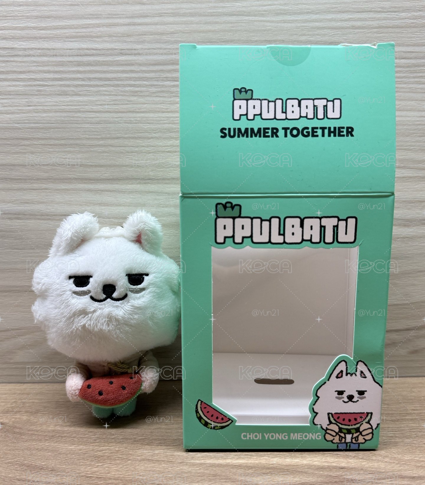 PPULBATU夏日 娃娃玩偶 西瓜崔勇猛