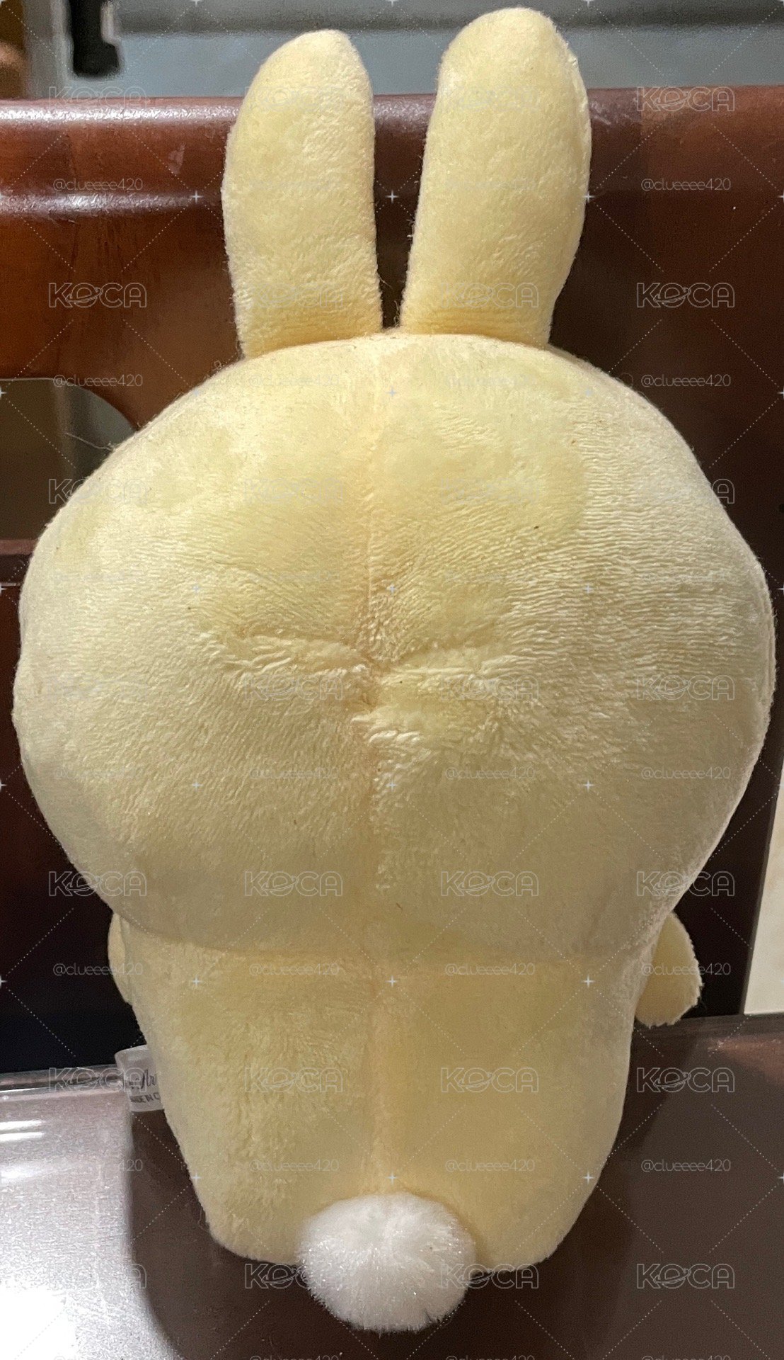 圓滾滾睡衣派對兔兔(烏薩奇)S娃 無吊牌無原袋