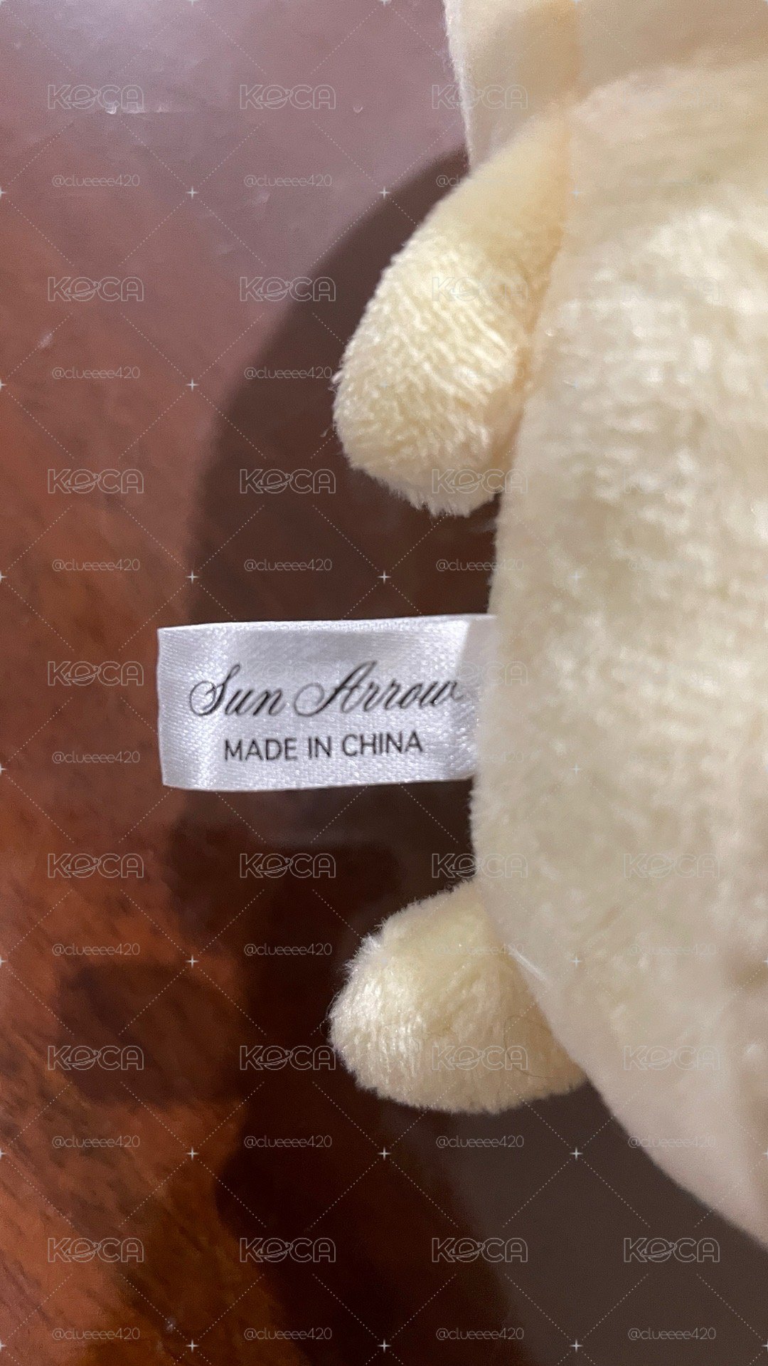 圓滾滾睡衣派對兔兔(烏薩奇)S娃 無吊牌無原袋