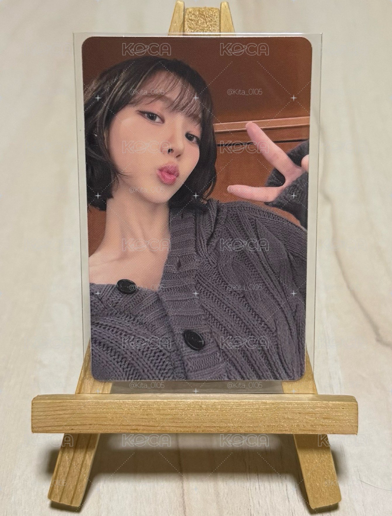 2025日本fm 周邊卡 髮夾柚💙
