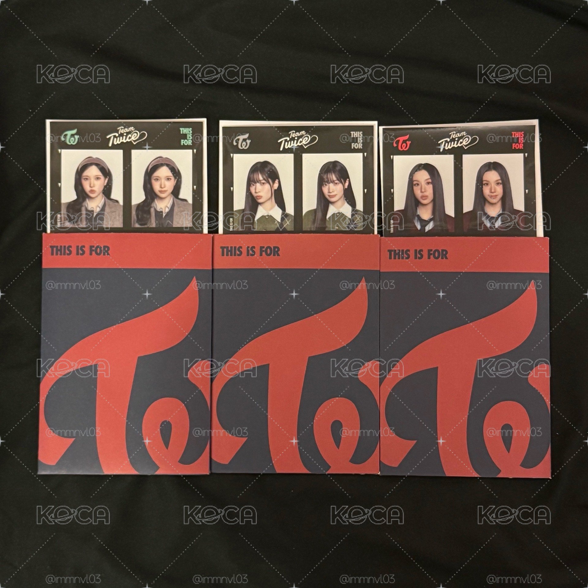 TWICE｜新國立證件照貼紙 南多彩不拆