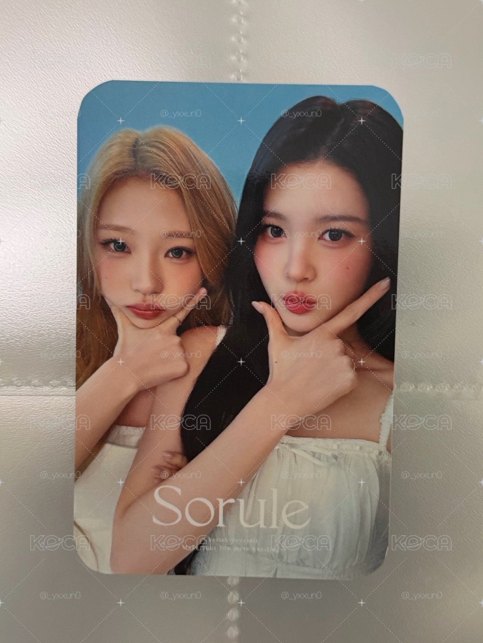 Sorule 代言卡 