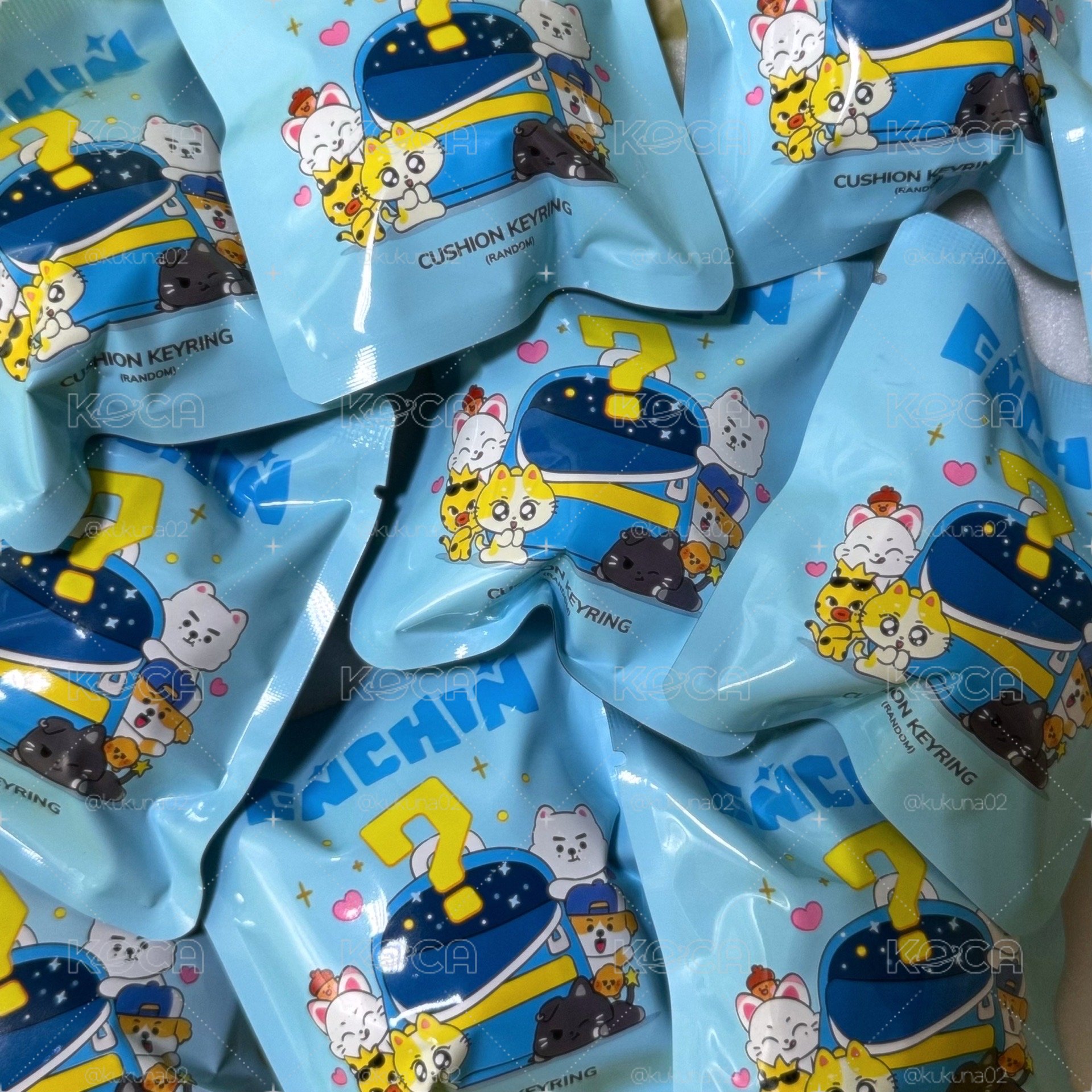 ENCHIN_CUSHION KEYRING #ENHYPEN
