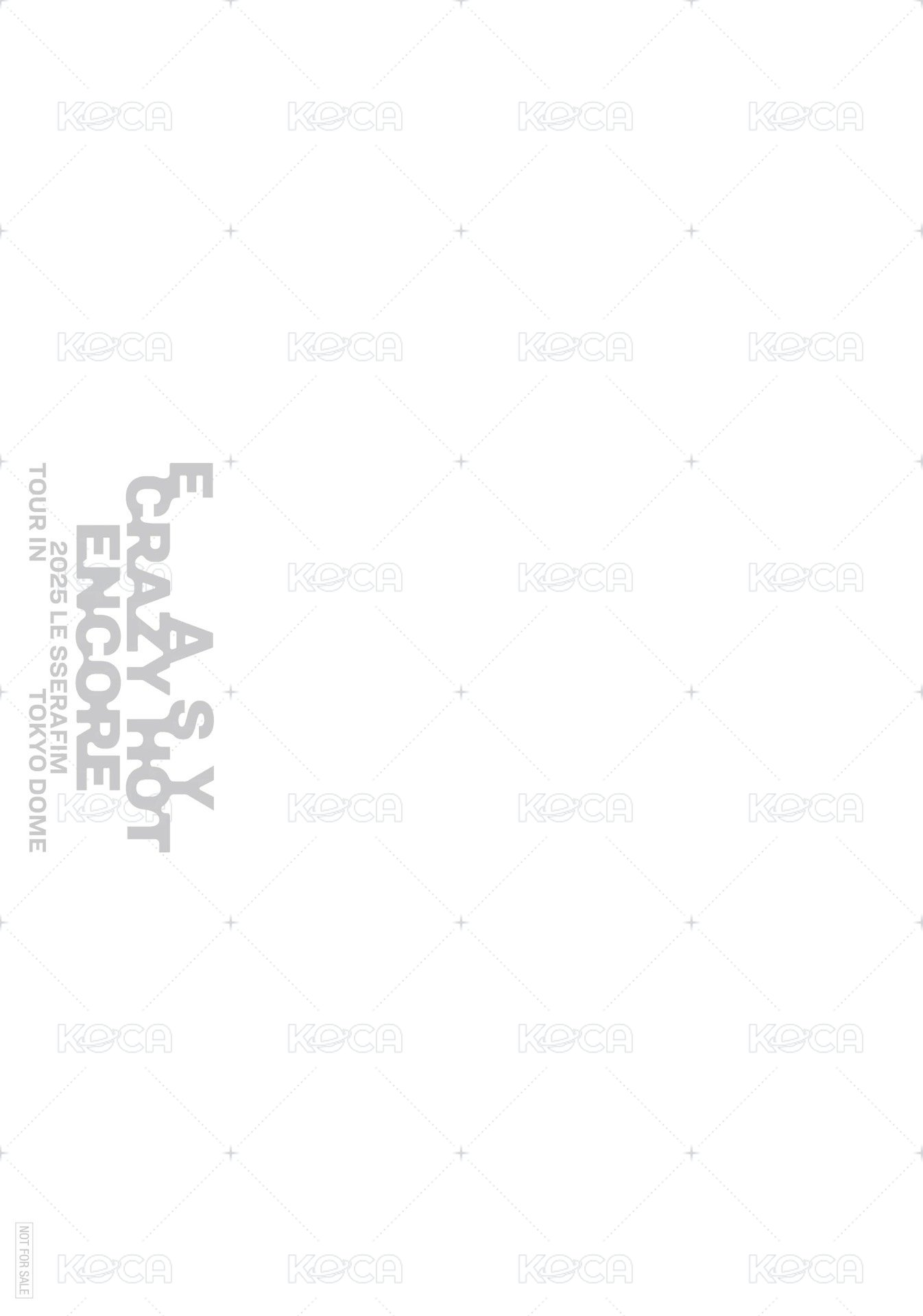 25‘巡迴 塔店 [ENCORE IN TOKYO DOME] 明信片  背面