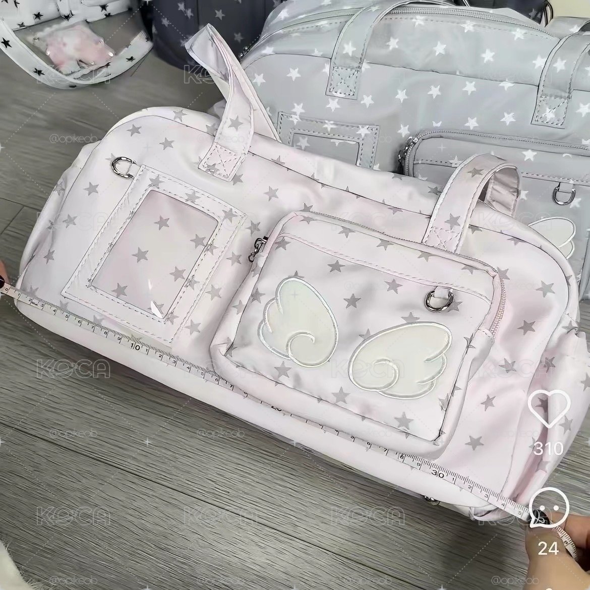 粉色痛包