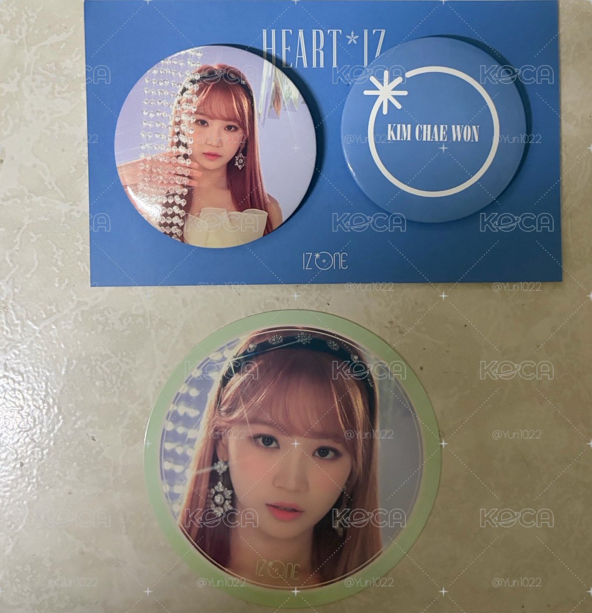 采源 HEART*IZ 快閃店 徽章組 送杯墊