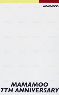 MAMAMOO 7週年 Fancafe Event 抽選卡  背面