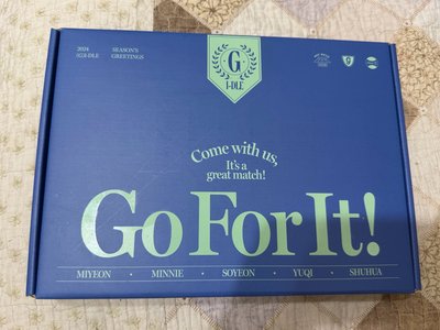 idle 2024年年曆 台曆 僅拆封 配置齊全