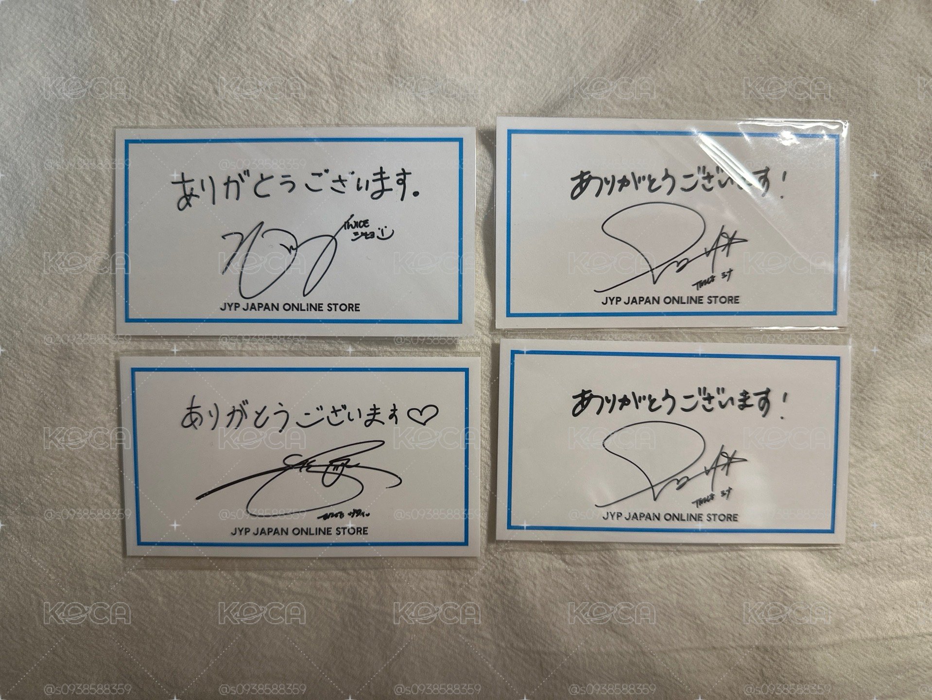 滿額卡 JYP JAPAN 滿額卡 感謝卡