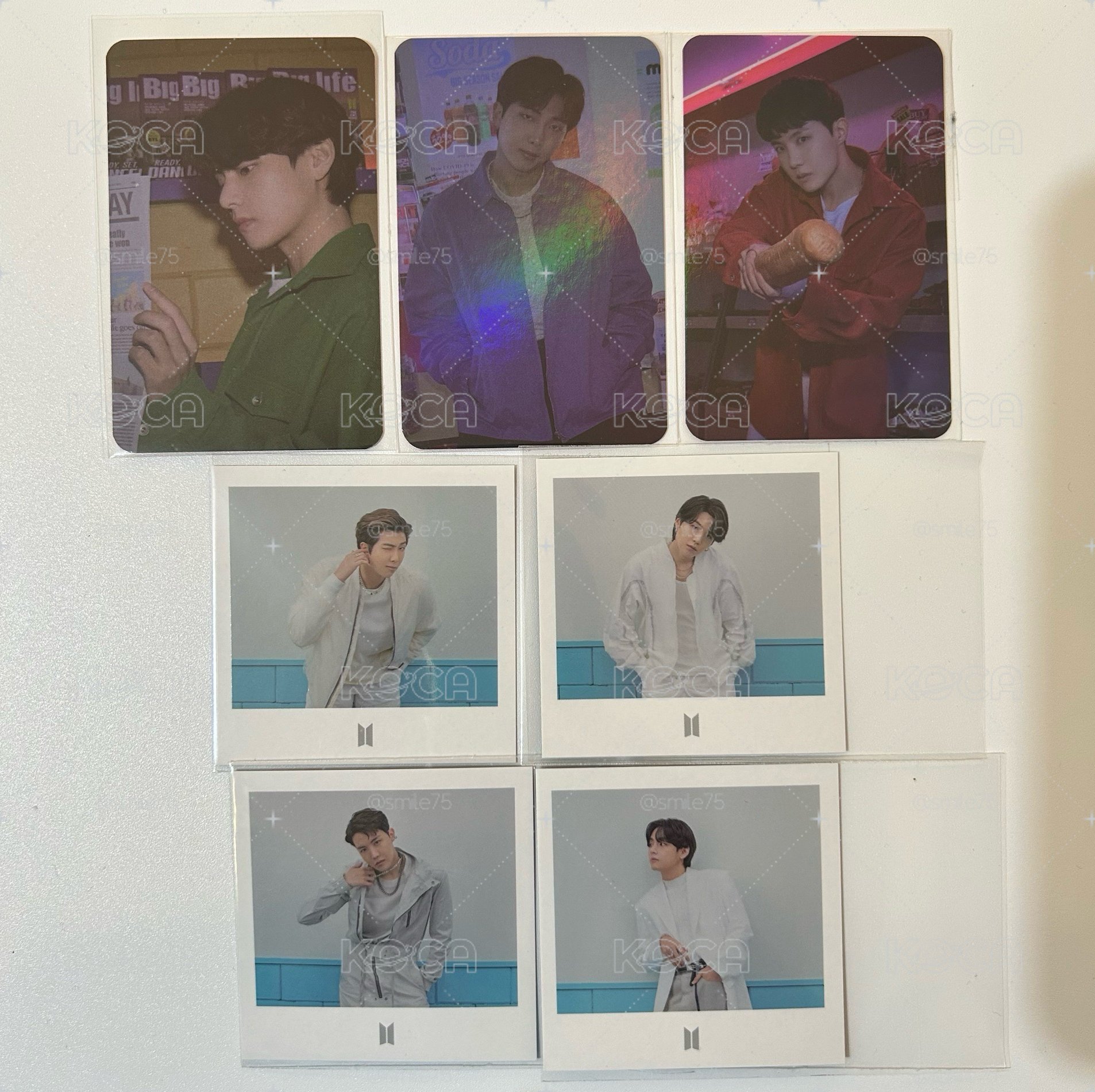 BTS 防彈少年團 PTD live 阿拉丁 閃卡 MS 拍立得