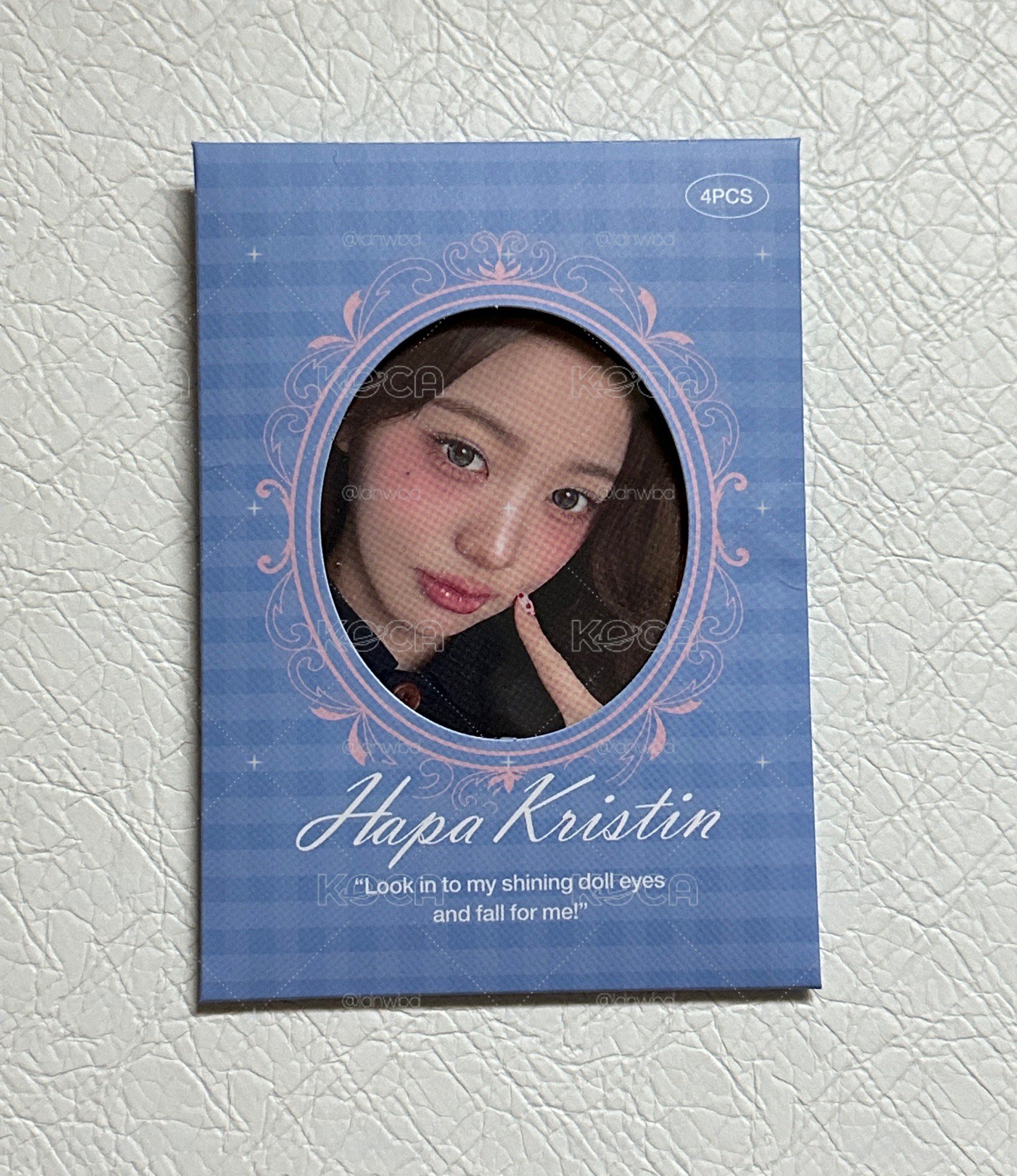 員瑛 Hapa Kristin代言卡