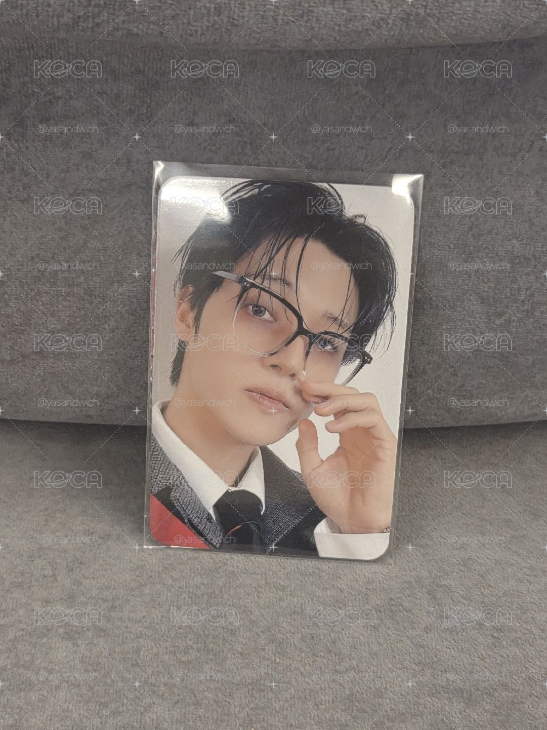 GH5 dmm DIGIPACK 特典卡 黑框眼鏡 ver. WOOYOUNG 
