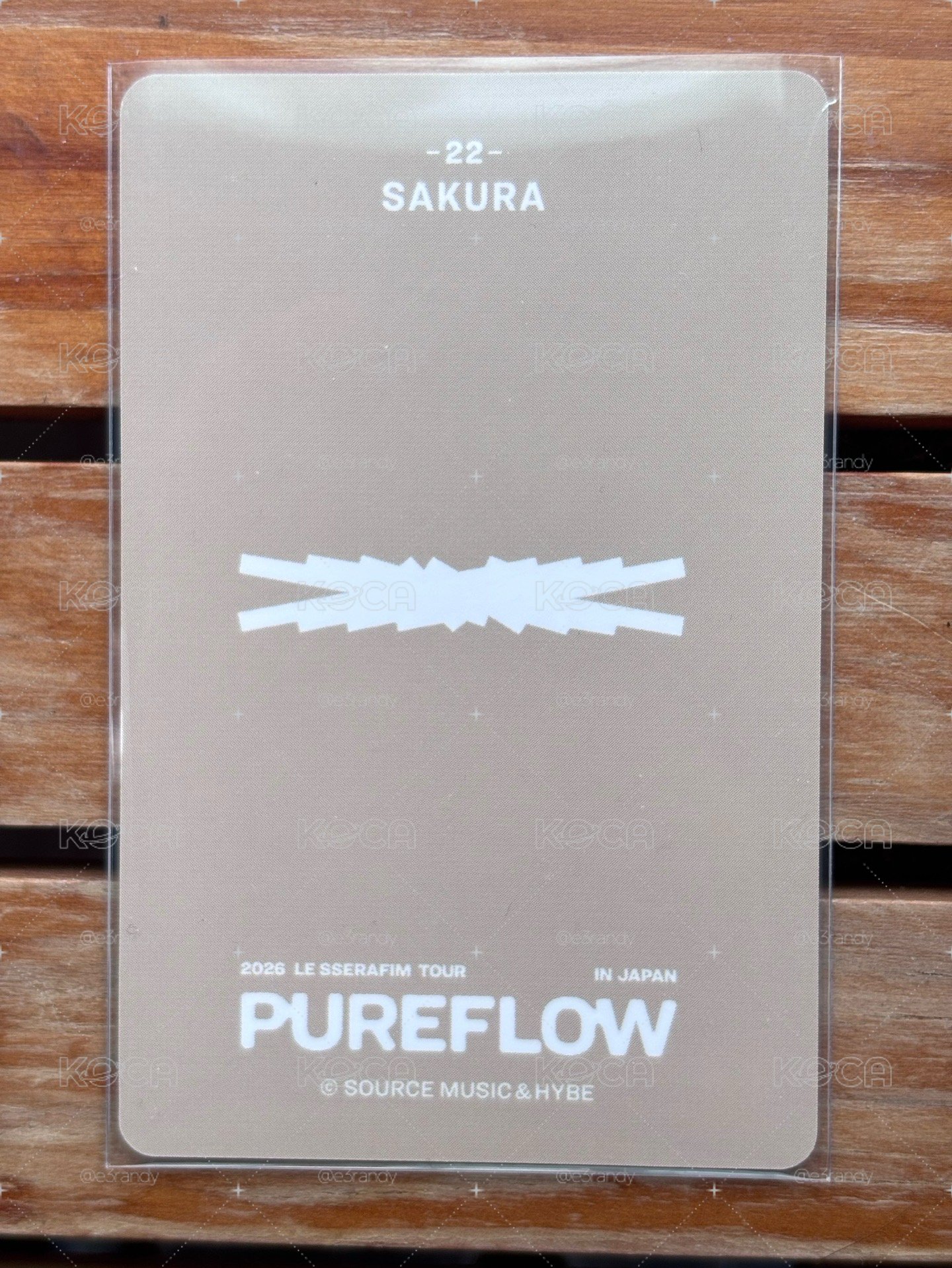 宮脇咲良 Sakura 2026 日巡 Pureflow 隨機卡 22