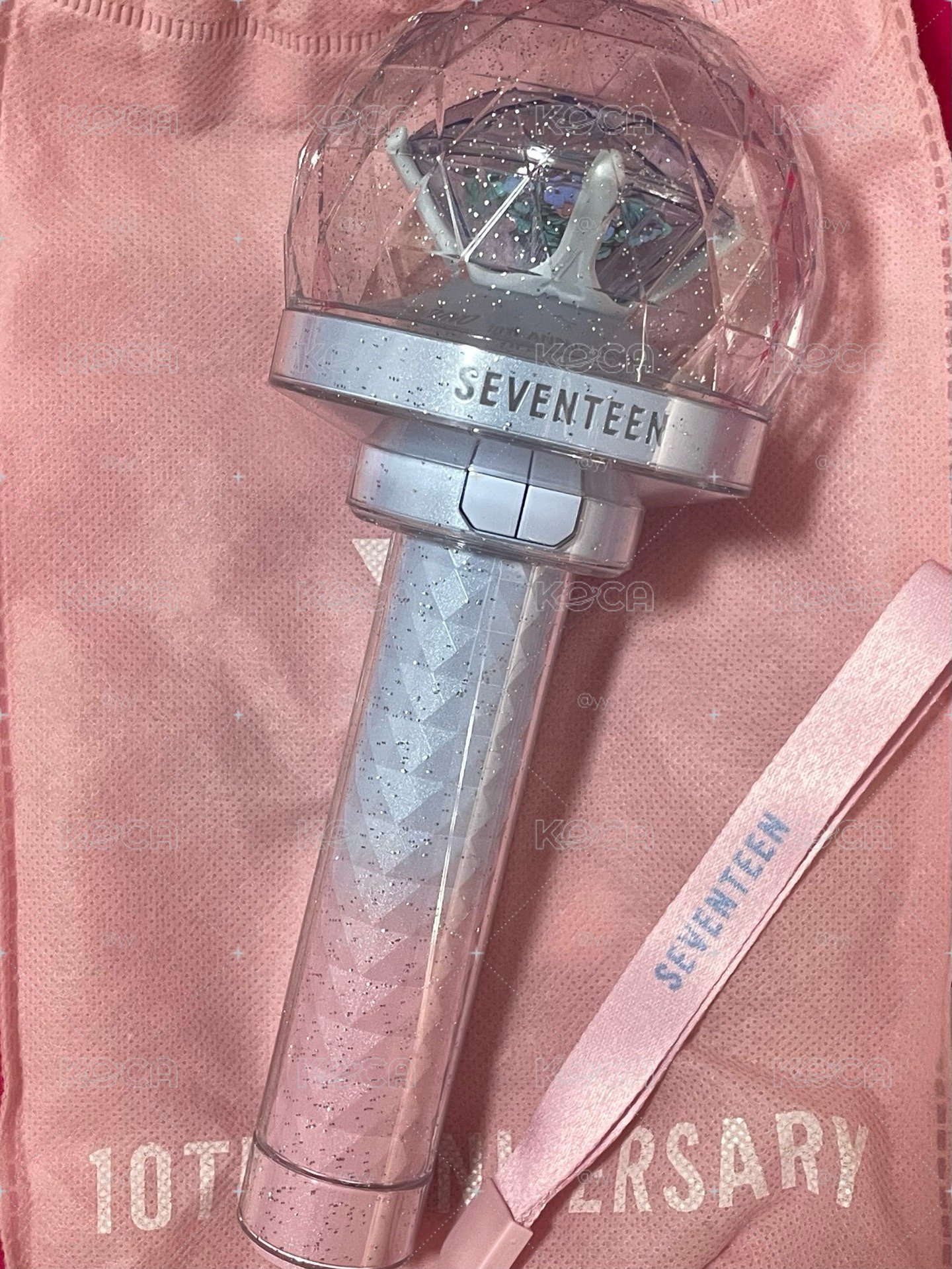 svt 十週年手燈 dxs cxm carat zone